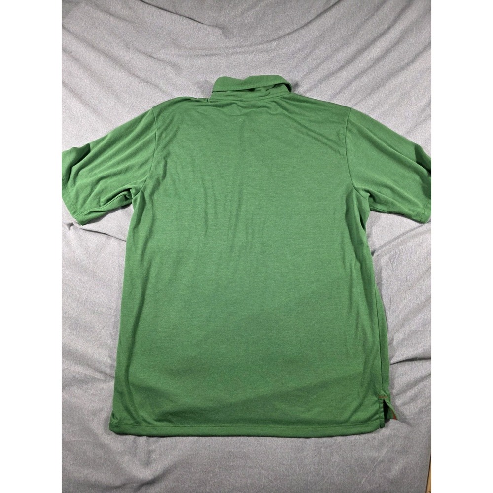 The North Face Vapor Wick Short Sleeve Polo‎ Shirt Men's Large Green - Picture 8 of 8
